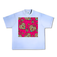 Grape Ice valentines day lock and key seamless pattern Urban Heavy Tee - BundleAndBundleShop