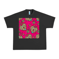 Pigment Black valentines day lock and key seamless pattern Urban Heavy Tee - BundleAndBundleShop