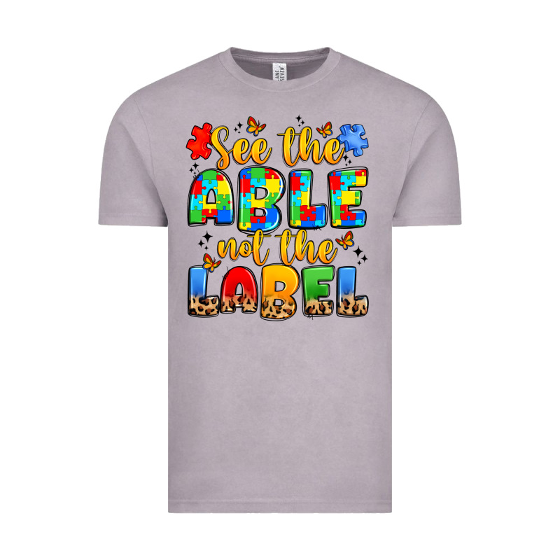 See The Able Not The Label Vintage Tee by JahusDesignShop | Teevron