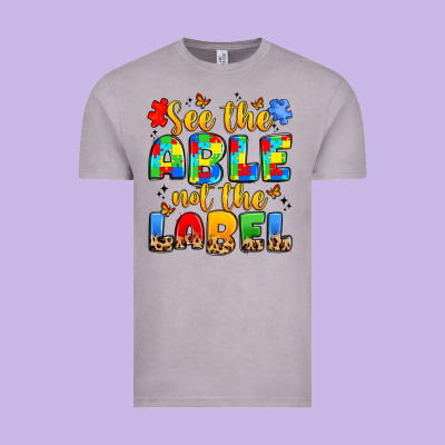 See The Able Not The Label Vintage Tee Designed By Jahusdesignshop
