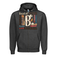 Charcoal Heather baseball Zipper Hoodie - MaliasSmallBusiness