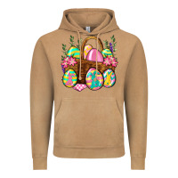 Vintage Camel Easter eggs with basket Easter Day Vintage Hoodie - Neo Western