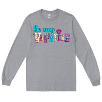 Heather Grey be my valentine Long Sleeve Tee - AdoDesignShop
