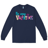 Navy be my valentine Long Sleeve Tee - AdoDesignShop