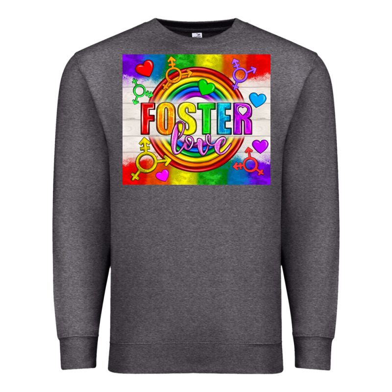 Foster Love Lgbtq+ Tumbler Premium Sweatshirt by BundleAndBundleShop | Teevron