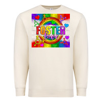 Sandshell Foster Love LGBTQ+ Tumbler Premium Sweatshirt - BundleAndBundleShop