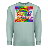 Seafoam Foster Love LGBTQ+ Tumbler Premium Sweatshirt - BundleAndBundleShop