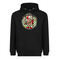 Black boojee christmas cake with belt bag Heavyweight Hoodie - MaliasSmallBusiness