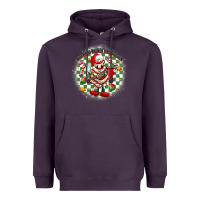 Plum boojee christmas cake with belt bag Heavyweight Hoodie - MaliasSmallBusiness