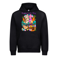 Black Happy Easter Day truck Urban Hoodie - HowdyJamesFarm