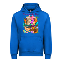 Cobalt Happy Easter Day truck Urban Hoodie - HowdyJamesFarm