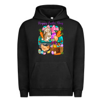Pigment Black Happy Easter Day truck Urban Hoodie - HowdyJamesFarm