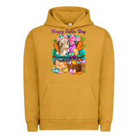 Pigment Peanut Butter Happy Easter Day truck Urban Hoodie - HowdyJamesFarm