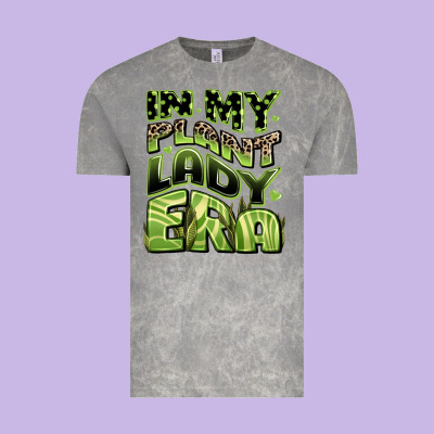 In My Plant Lady Era Vintage Tee Designed By Jahusdesignshop