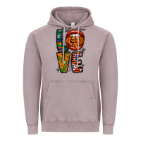 Vintage Zinc Love Halloween Lips Vintage Hoodie - CowhideDigitalArt