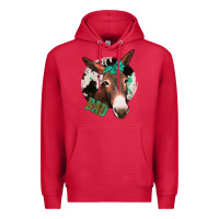 Cardinal Donkey Bad Premium Hoodie - Bettercallsaul