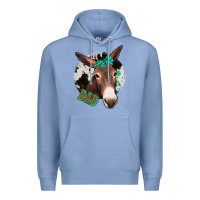 Colony Blue Donkey Bad Premium Hoodie - Bettercallsaul