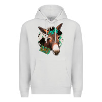 Dove Grey Donkey Bad Premium Hoodie - Bettercallsaul