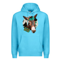 Ocean Blue Donkey Bad Premium Hoodie - Bettercallsaul
