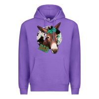 Purple Donkey Bad Premium Hoodie - Bettercallsaul