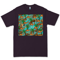 Plum camel leopard Premium Tee - BarkalooDesign