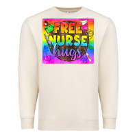 Sandshell Free Nurse Hugs LGBTQ+ Tumbler Premium Sweatshirt - BundleAndBundleShop