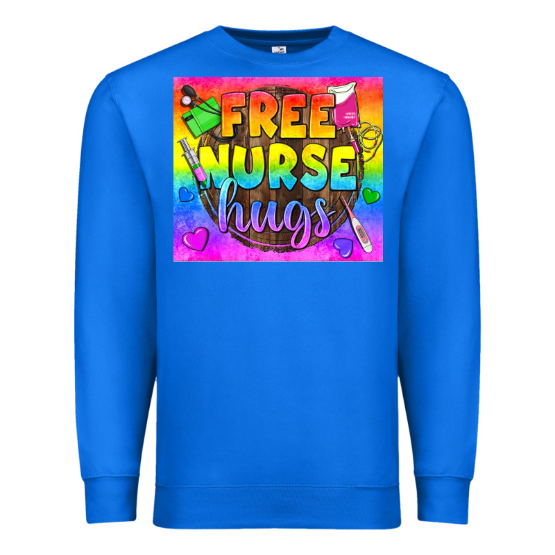 Free Nurse Hugs Lgbtq+ Tumbler Premium Sweatshirt by BundleAndBundleShop | Teevron