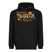 Black grateful thankful and blessed Heavyweight Hoodie - MaliasSmallBusiness