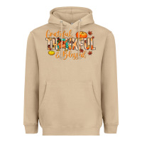 Mushroom grateful thankful and blessed Heavyweight Hoodie - MaliasSmallBusiness