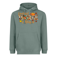 Sage grateful thankful and blessed Heavyweight Hoodie - MaliasSmallBusiness