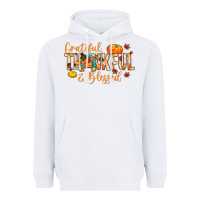 White grateful thankful and blessed Heavyweight Hoodie - MaliasSmallBusiness