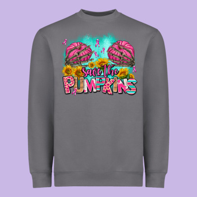 Save The Pumpkins Heavyweight Sweatshirt Designed By Adodesignshop