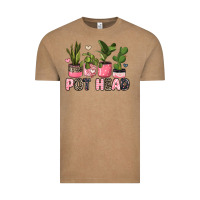 Vintage Coffee pot head plants Vintage Tee - JahusDesignShop