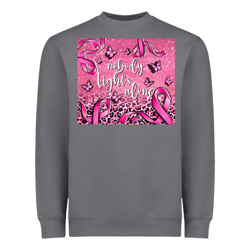 Nobody Fight's Alone Heavyweight Sweatshirt by AdoDesignShop | Teevron