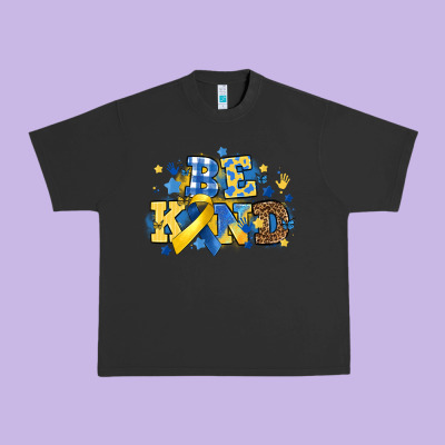 Be Kind Urban Heavy Tee Designed By Artiststas