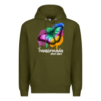 Army Green transformada por dios Premium Hoodie - JahusDesignShop