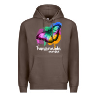 Coffee transformada por dios Premium Hoodie - JahusDesignShop