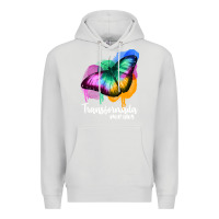 Dove Grey transformada por dios Premium Hoodie - JahusDesignShop
