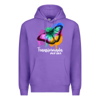 Purple transformada por dios Premium Hoodie - JahusDesignShop