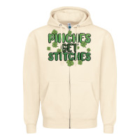 Sandshell pinches get stitches Zipper Hoodie - MaliasSmallBusiness