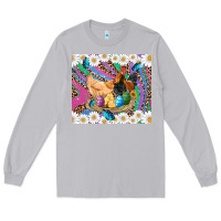 Moon Dust easter farm chicken chick rooster daisys butterfly sunflower eggs glit Long Sleeve Tee - Artiststas