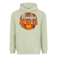 Matcha Thankful Mama Heavyweight Hoodie - MaliasSmallBusiness