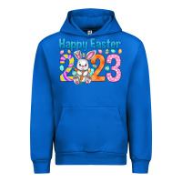 Cobalt Happy Easter 2023 Easter Day Urban Hoodie - HowdyJamesFarm