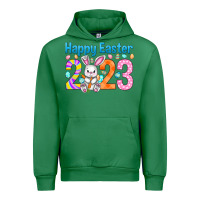 Emerald Happy Easter 2023 Easter Day Urban Hoodie - HowdyJamesFarm