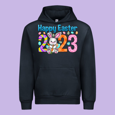 Happy Easter 2023 Easter Day Urban Hoodie Designed By Howdyjamesfarm