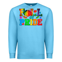 Ocean Blue Fall Of Pride Premium Sweatshirt - BundleAndBundleShop