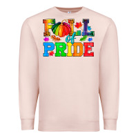 Pale Pink Fall Of Pride Premium Sweatshirt - BundleAndBundleShop
