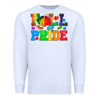 White Fall Of Pride Premium Sweatshirt - BundleAndBundleShop