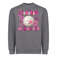 Storm in october we wear pink volleyball Heavyweight Sweatshirt - AdoDesignShop