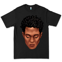 Black black man portrait Premium Tee - texasbilliewilder